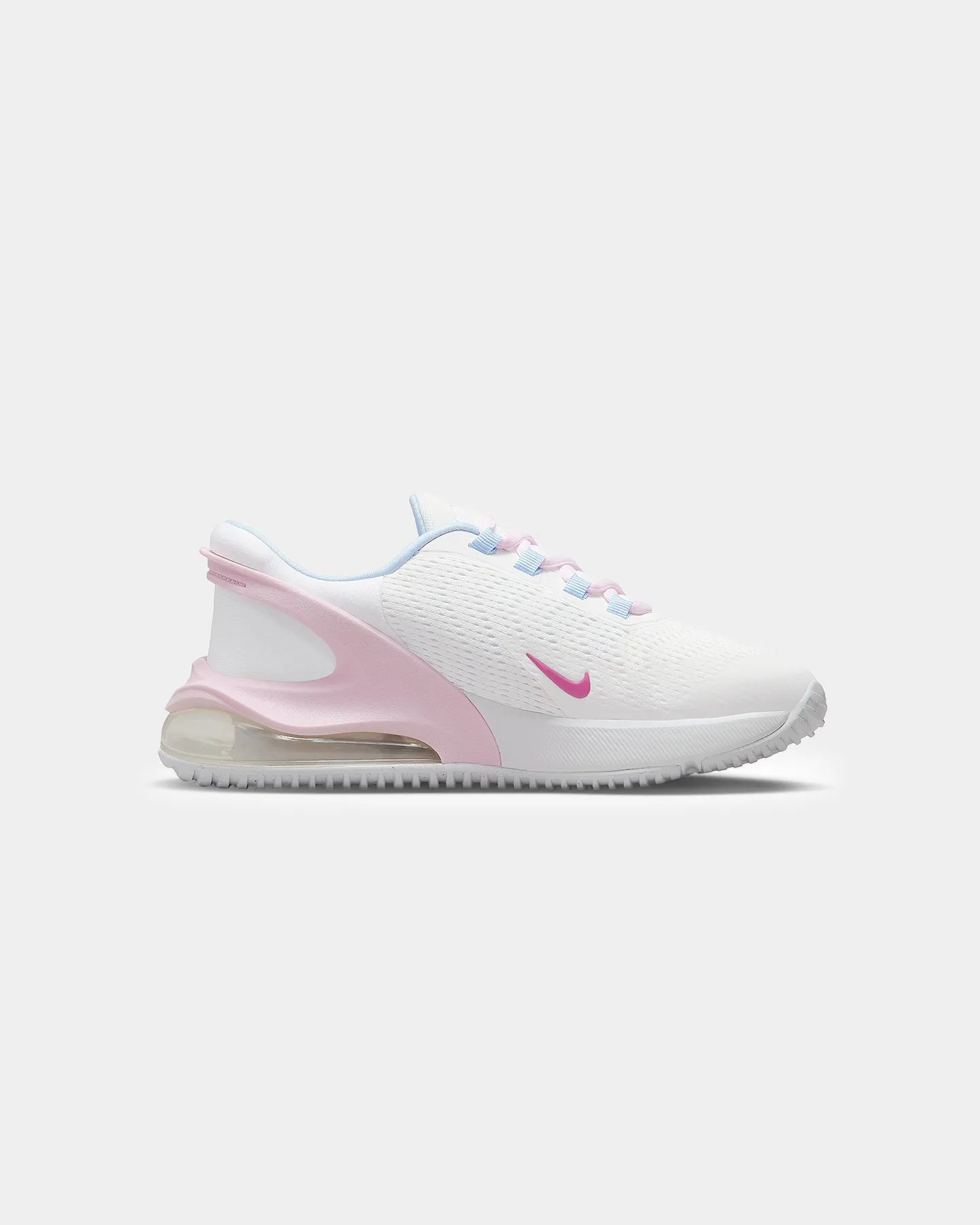 Nike Kids' Air Max 270 GO (GS) Summit White/Cosmic Fuschia-Cobalt Bliss