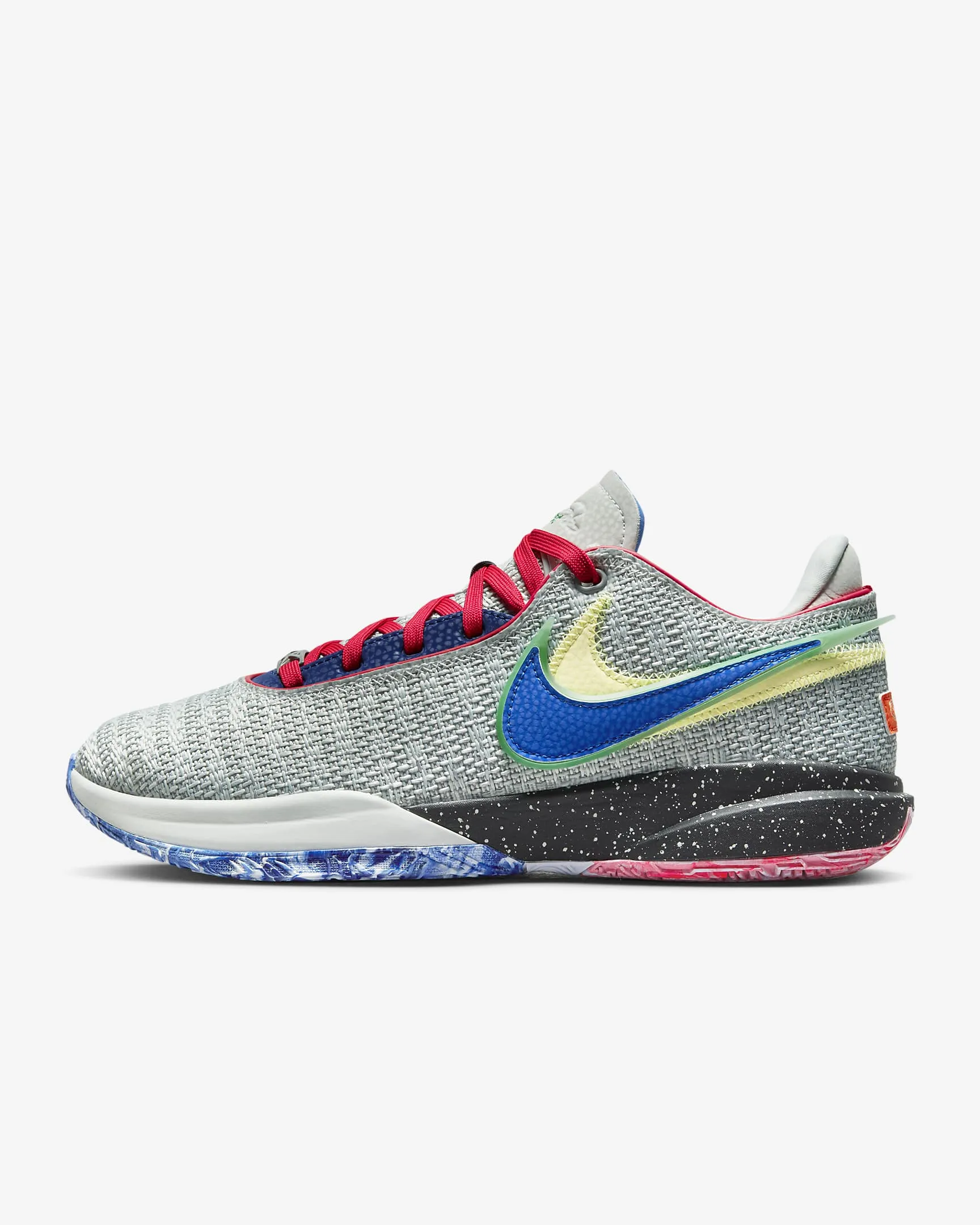 Nike LeBron XX Light Silver Hyper Royal DJ5423-002