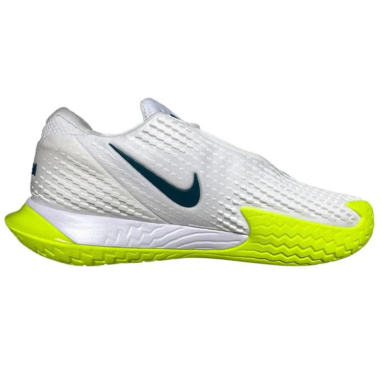 NIKE MEN'S ZOOM VAPOR CAGE 4 RAFA (WHITE/GEODE TEAL-VOLT)