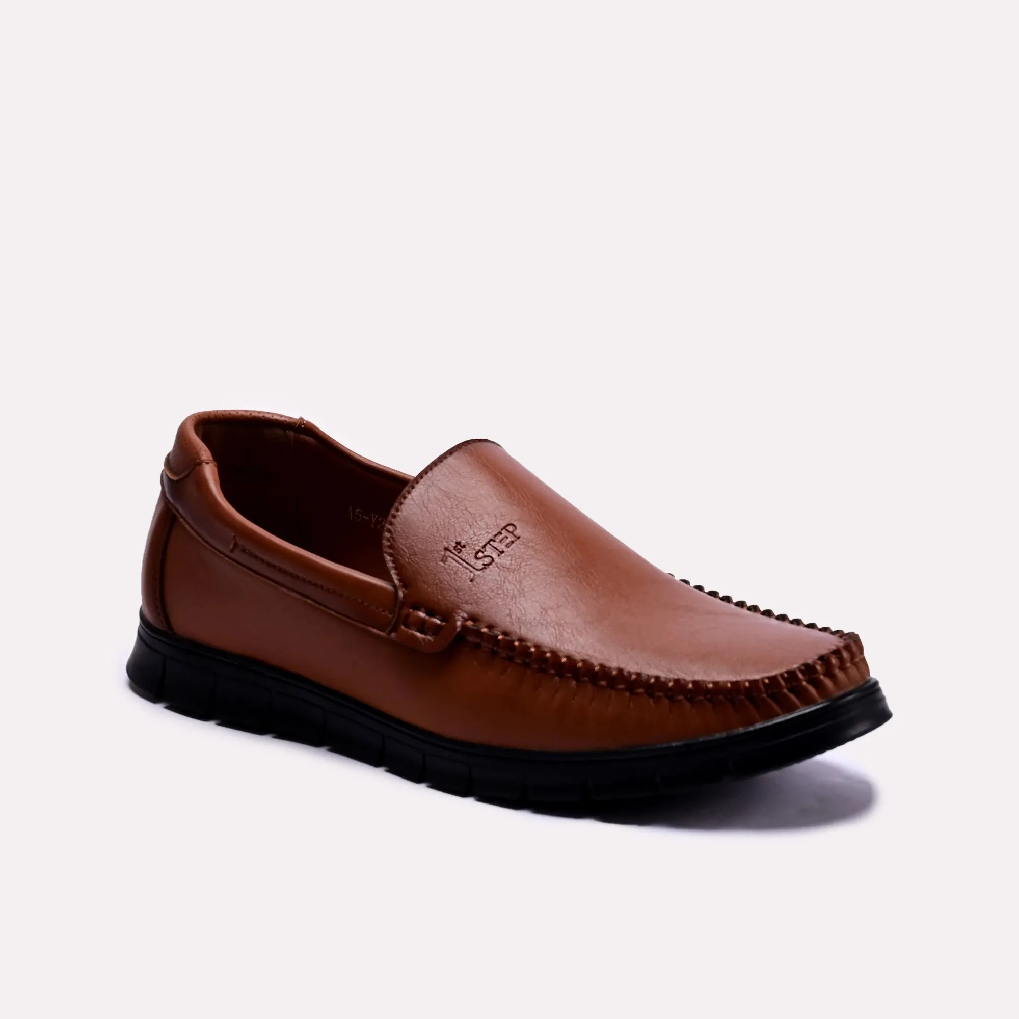 Norton Brown Plain Loafers 0130701