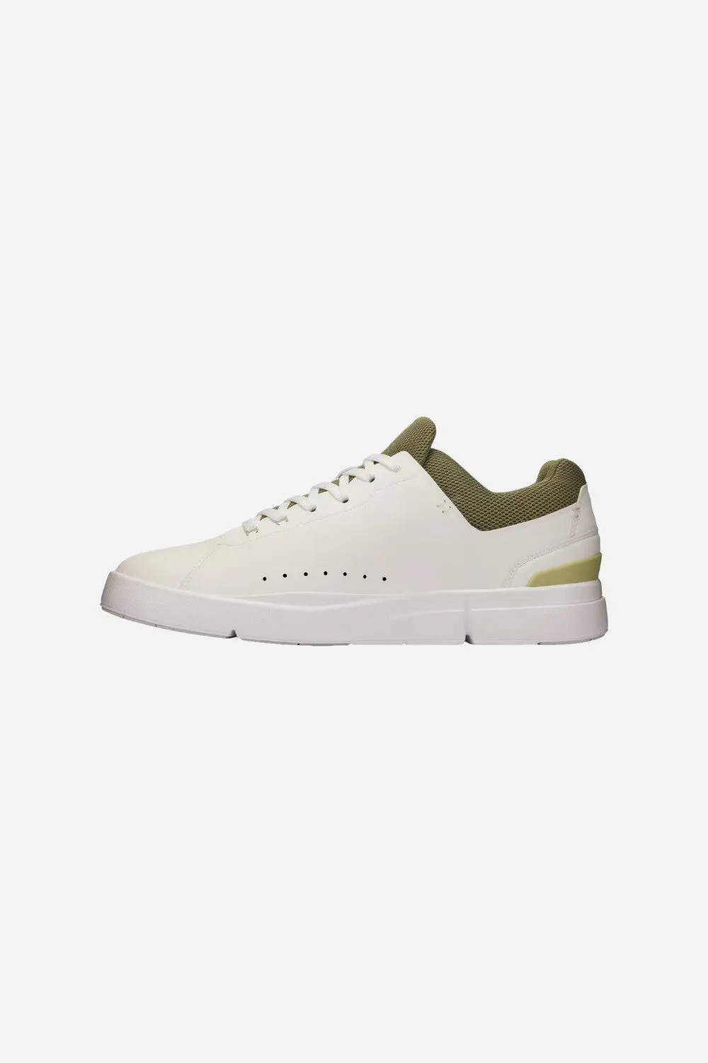 ON Running Mens The Roger Advantage in White/Olive