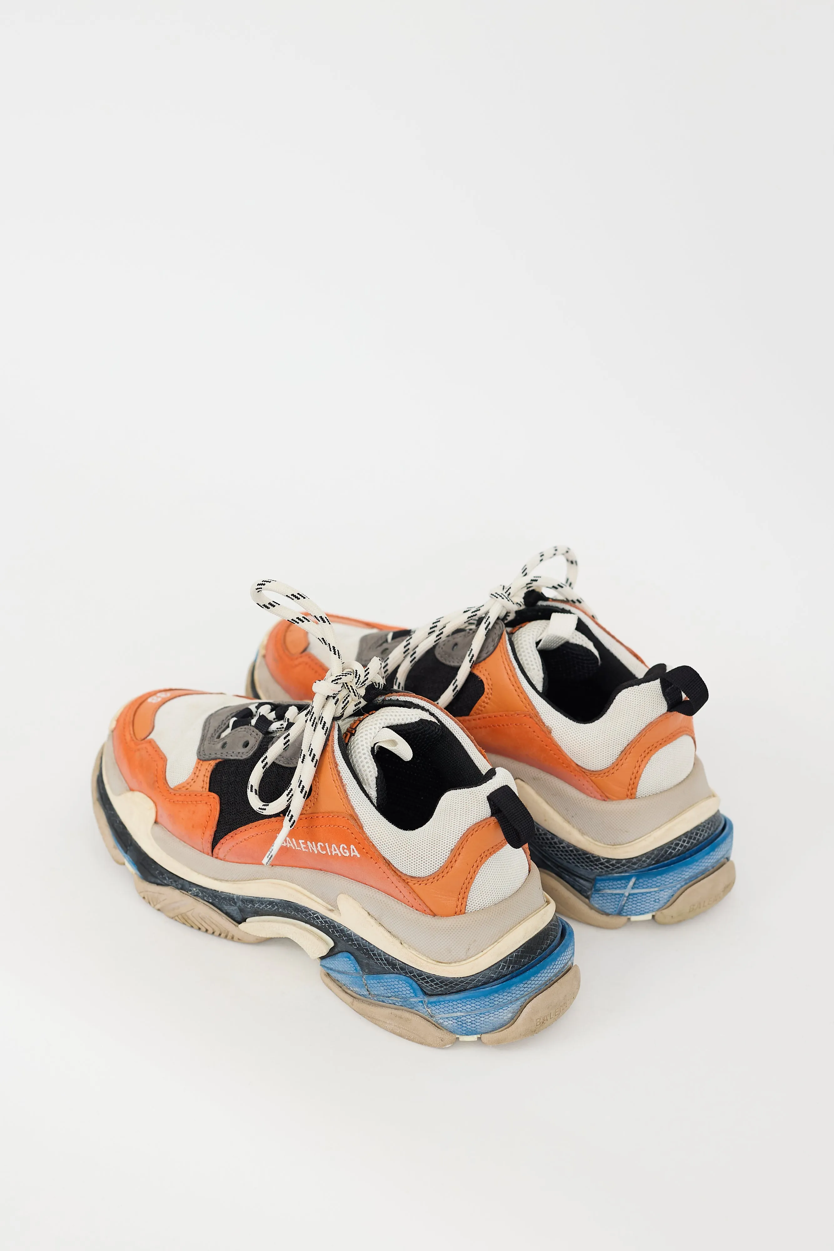 Orange & Multicolour Triple S Sneaker