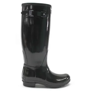 Original Tall Gloss Rubber Women's Calf Length Boots - UK 6 - US 8 Women - EU 39