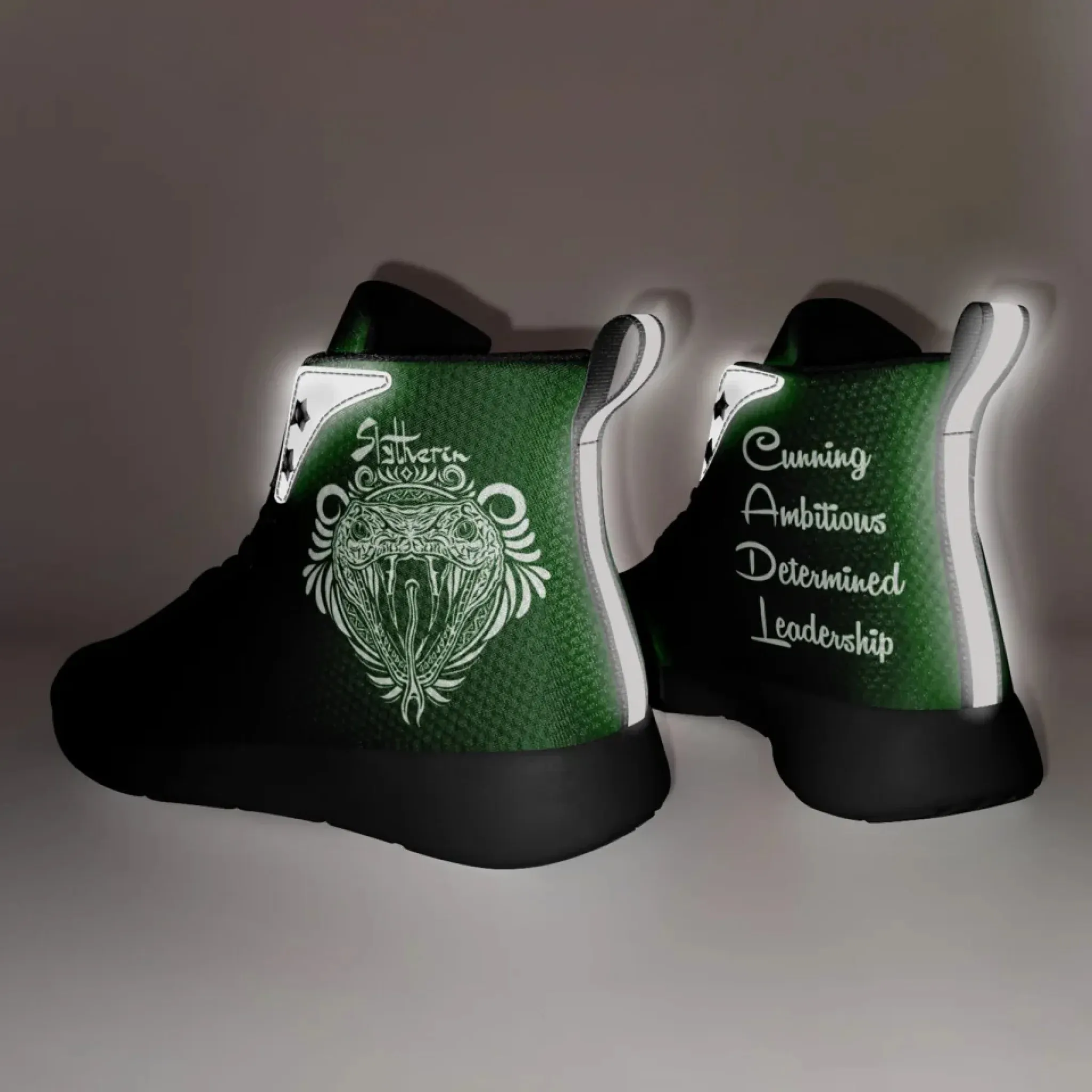 Personalized Yoga-Theme Sneakers, Custom Mindful High Top Shoes, Lightweight and Stylish Shoes