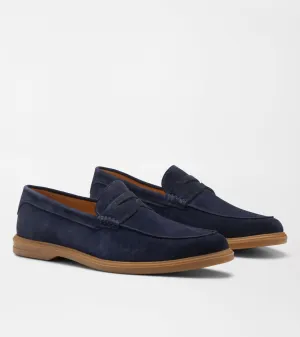 Peter Millar Men's Excursionist Penny Loafer - DARK NAVY