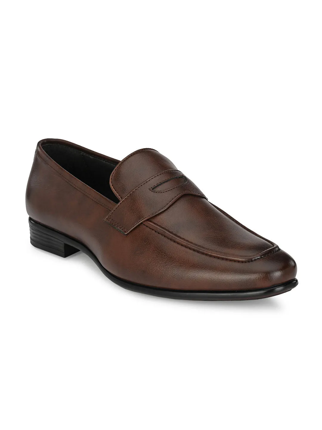 Pimp Brown Penny Loafers