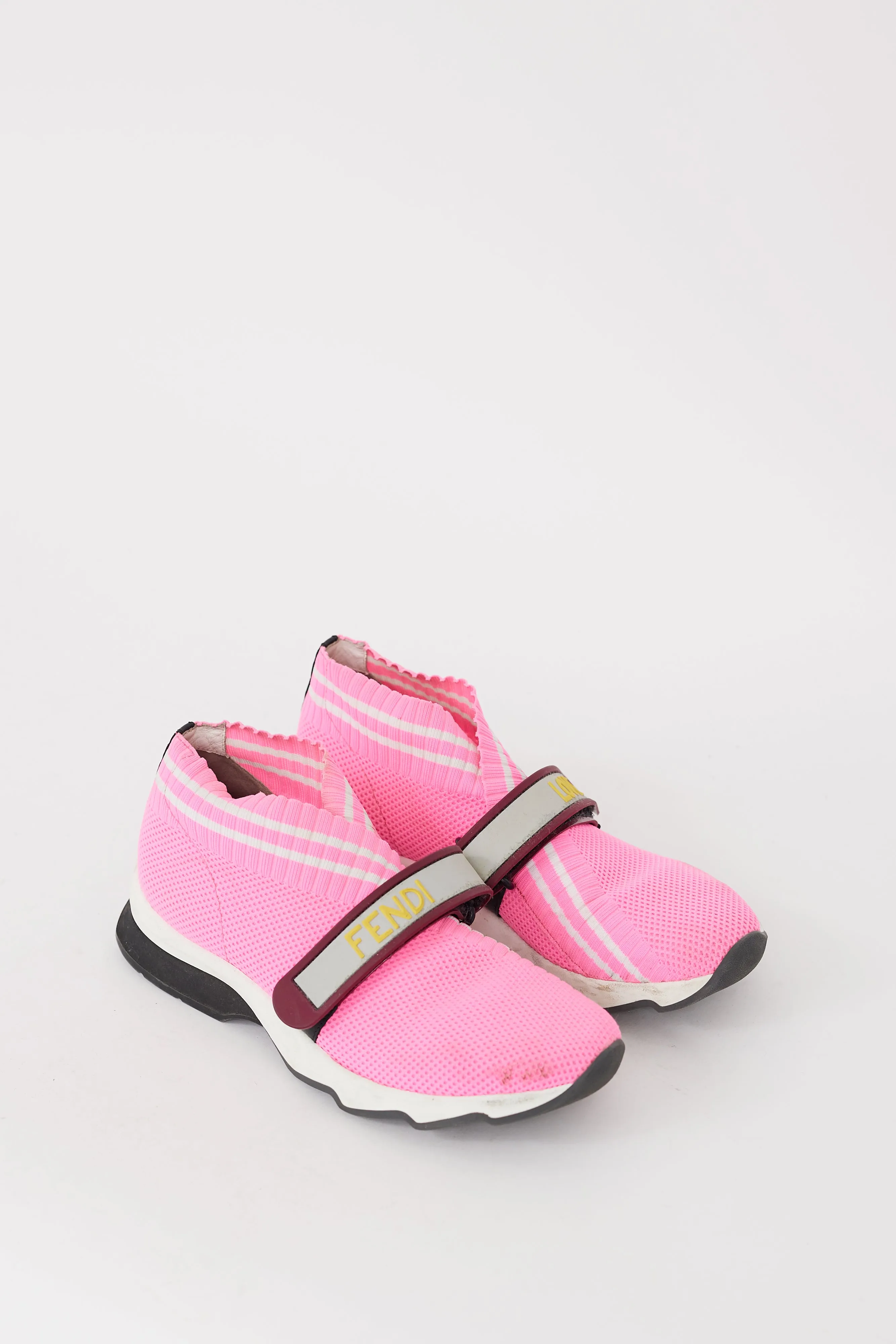 Pink & Multicolour Mesh Rockoko Sneaker