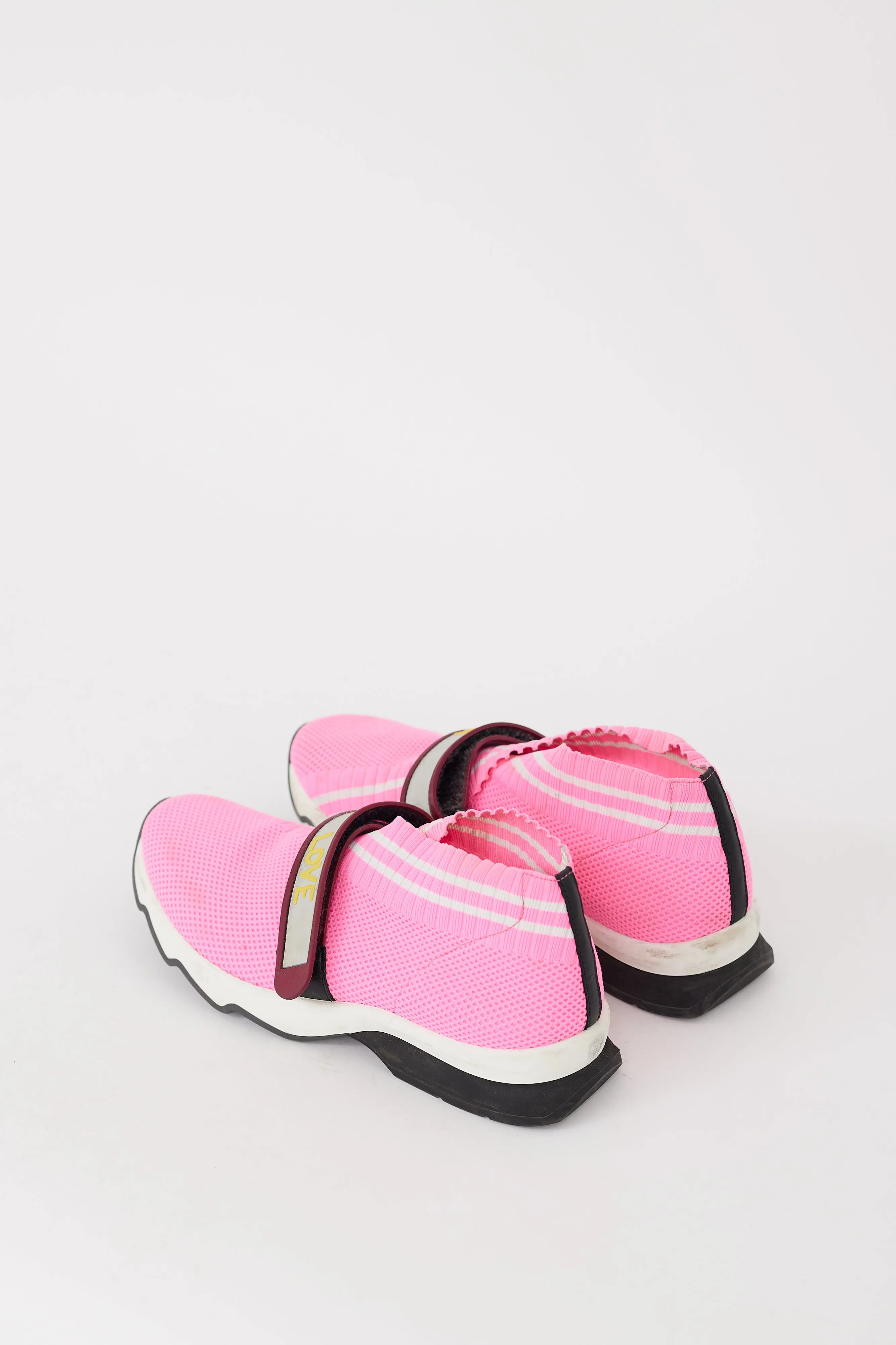 Pink & Multicolour Mesh Rockoko Sneaker