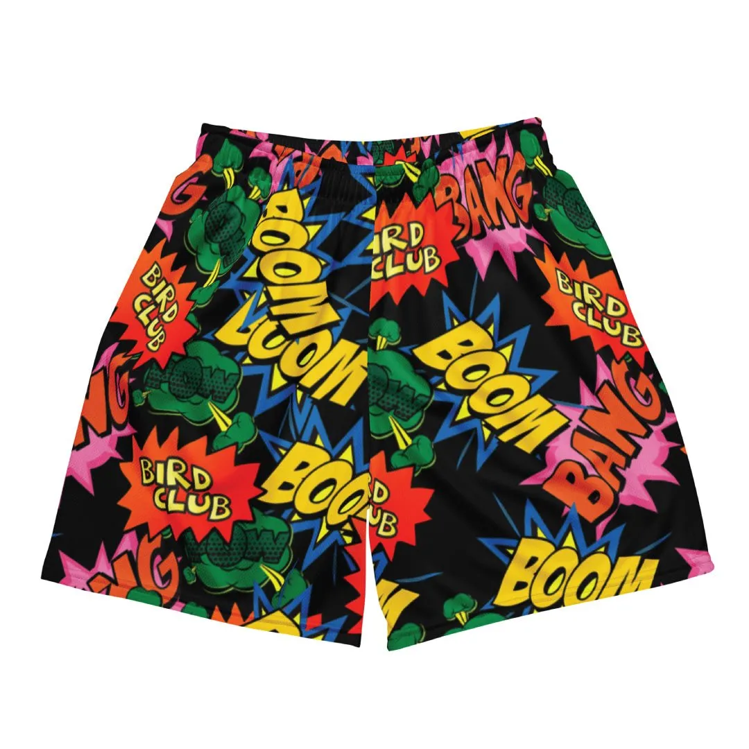 Power Puff Comic Boom Mesh Shorts