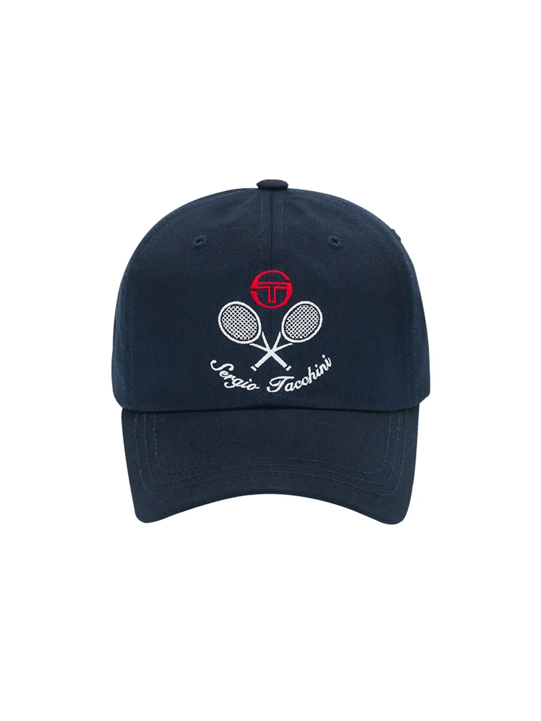 Preppy Unstructured Ball Cap- Navy