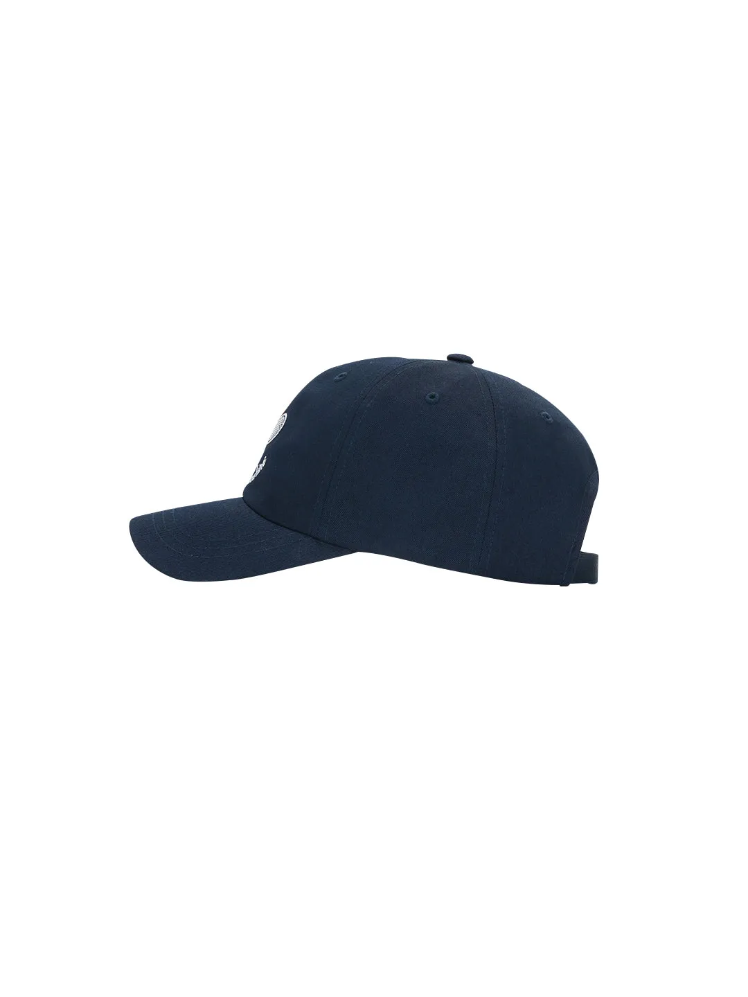 Preppy Unstructured Ball Cap- Navy