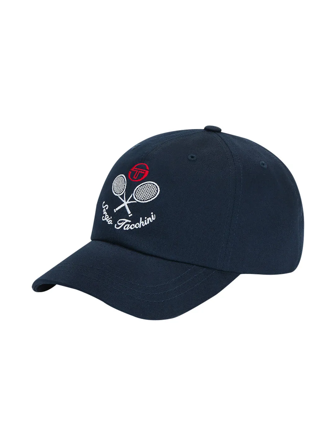 Preppy Unstructured Ball Cap- Navy