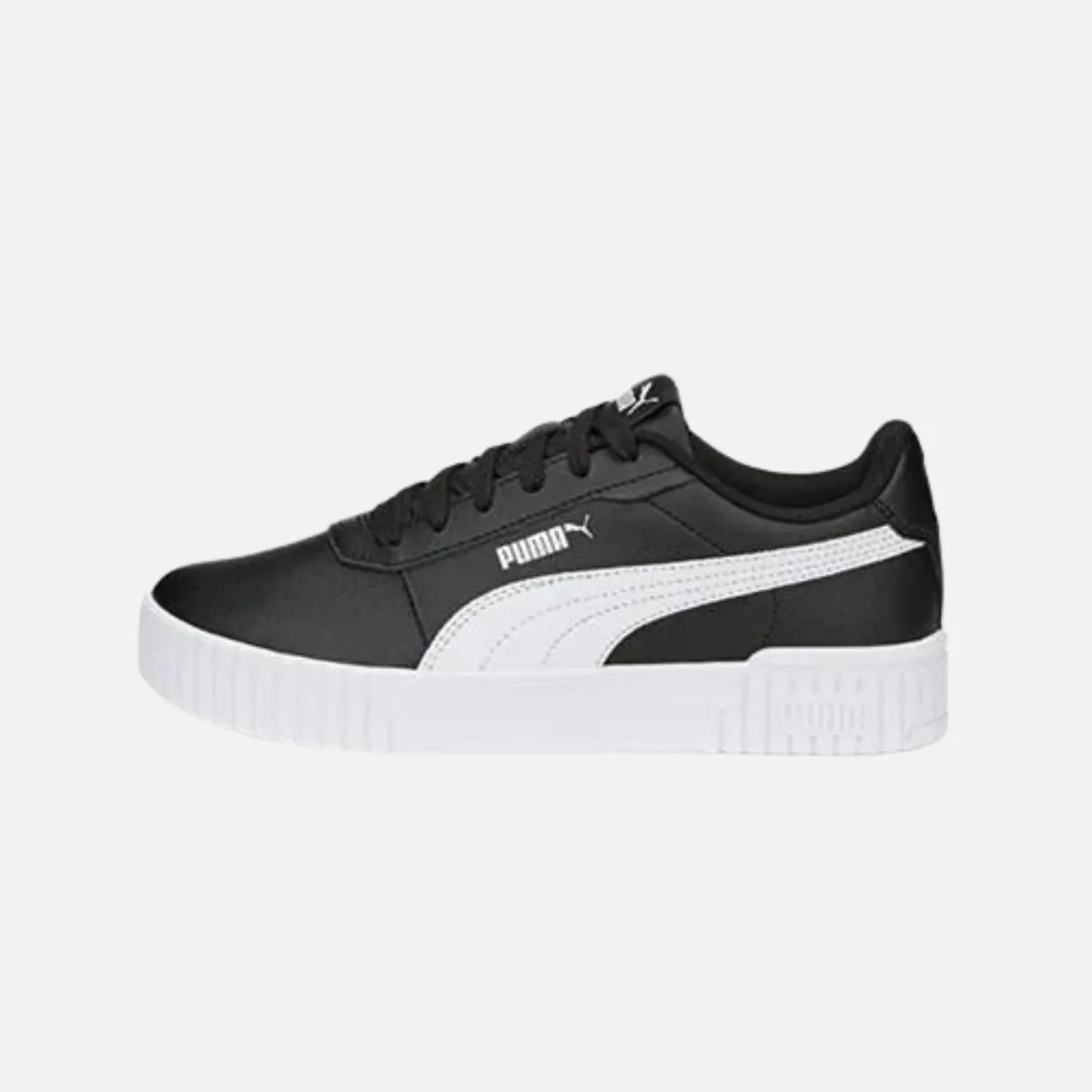 Puma Carina 2.0 Sneakers Women's Lifestyle Shoes - Black/White/Silver