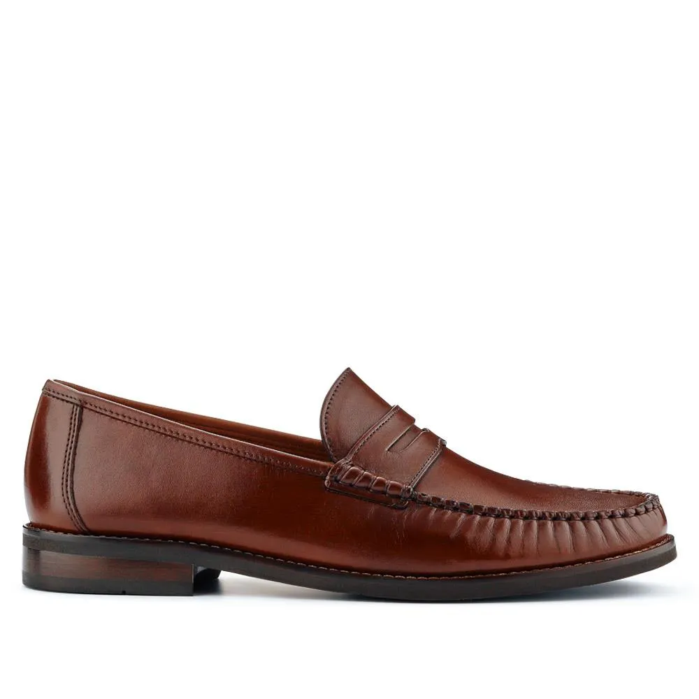 Quennell Leather Penny Loafers - QUENNELL / 326 786