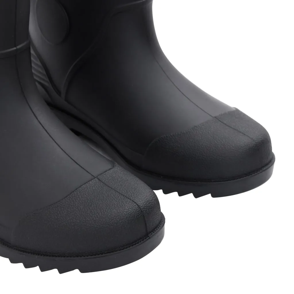 Rain Boots Black Size 42 PVC