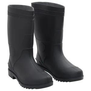 Rain Boots Black Size 42 PVC