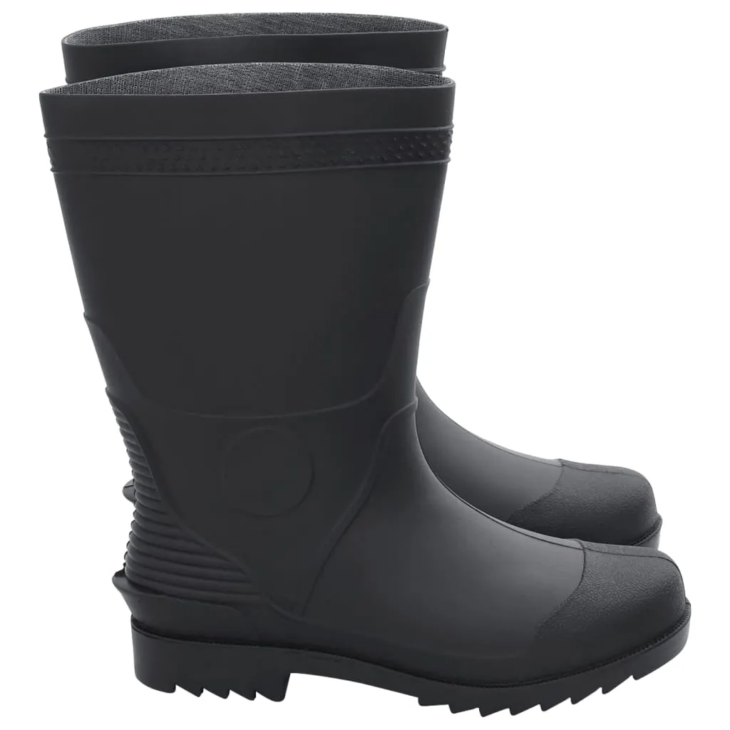 Rain Boots Black Size 42 PVC