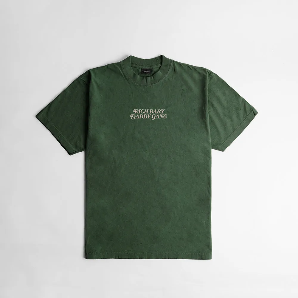 RBDG  Premium Oversized T-shirt- Moss Green