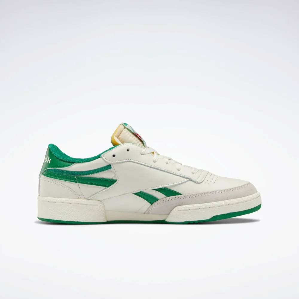 Reebok Footwear Men Club C Revenge Vintage Shoes CHALK/PAPWHT/GLEGRN