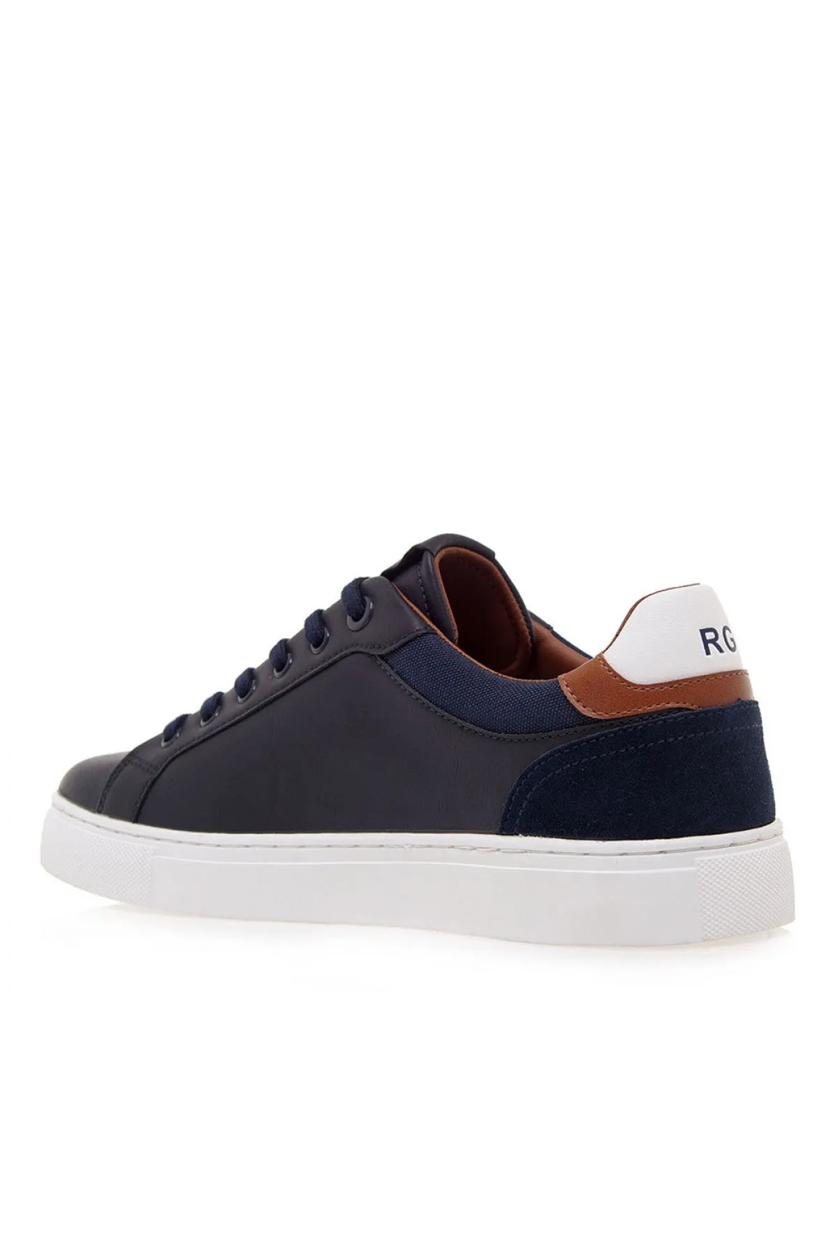 RENATO GARINI - Eco Leather Suede Mesh Sneakers