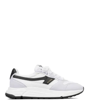 Rush-A Sneaker White/Black Suede/Leather/Mesh