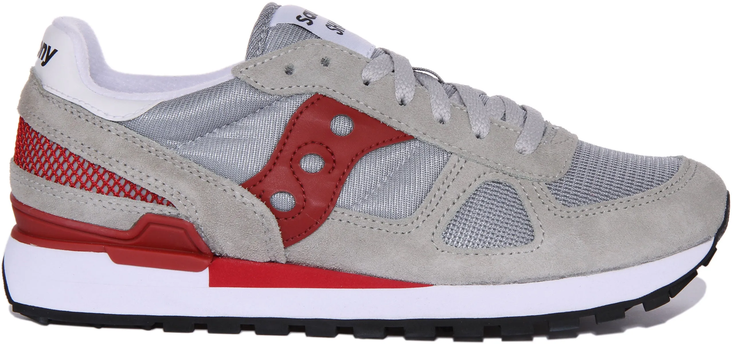 Saucony Shadow Original In Grey Red For Men