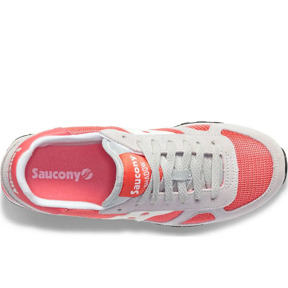 Scarpe Donna Saucony Sneakers Shadow Original Grey - Salmon