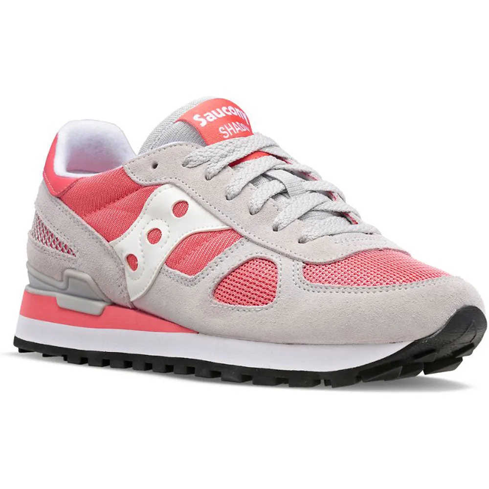 Scarpe Donna Saucony Sneakers Shadow Original Grey - Salmon