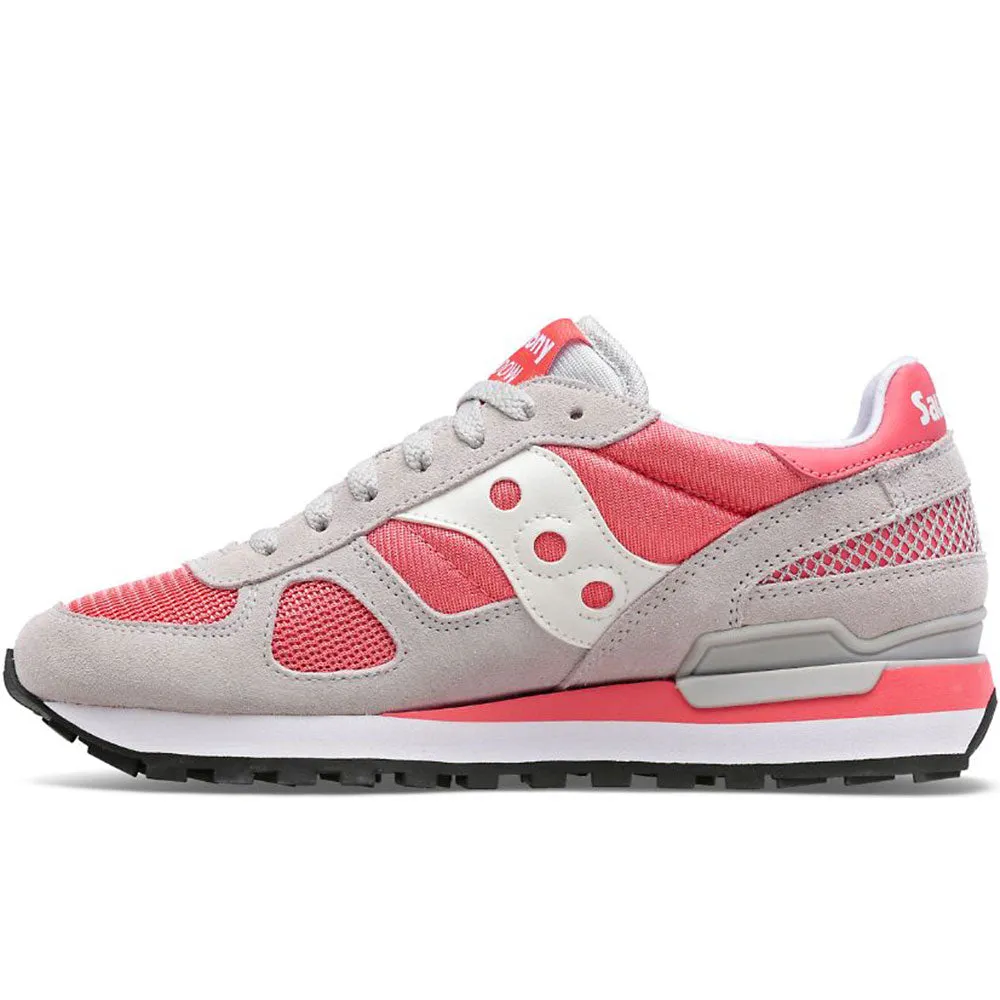 Scarpe Donna Saucony Sneakers Shadow Original Grey - Salmon