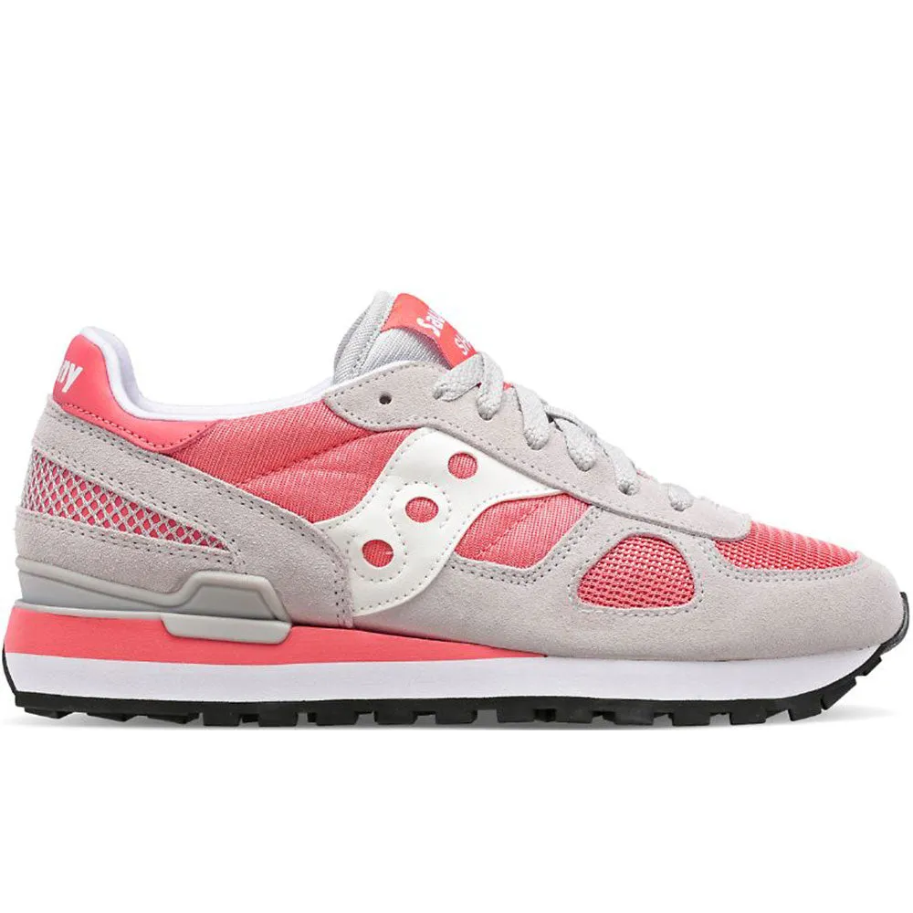 Scarpe Donna Saucony Sneakers Shadow Original Grey - Salmon