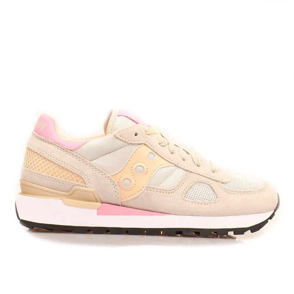 Scarpe Donna Saucony Sneakers Shadow Original Tan - Almond - Pink