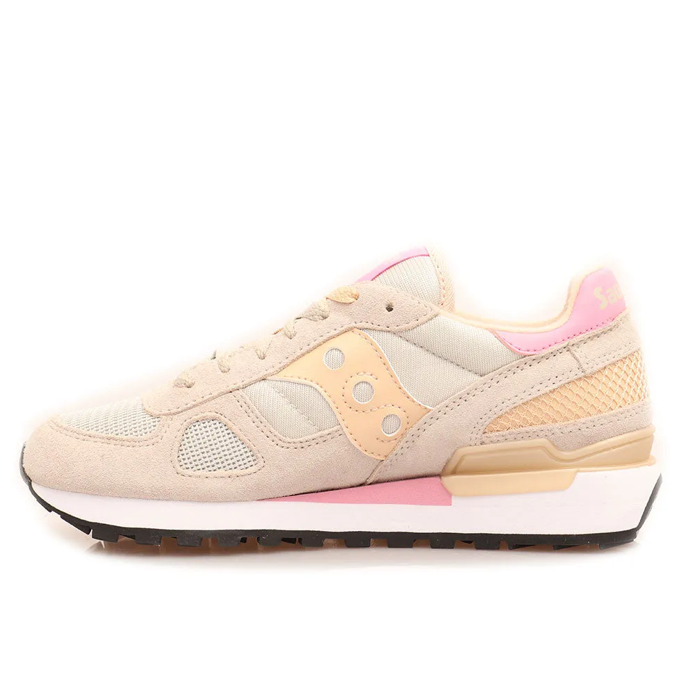 Scarpe Donna Saucony Sneakers Shadow Original Tan - Almond - Pink