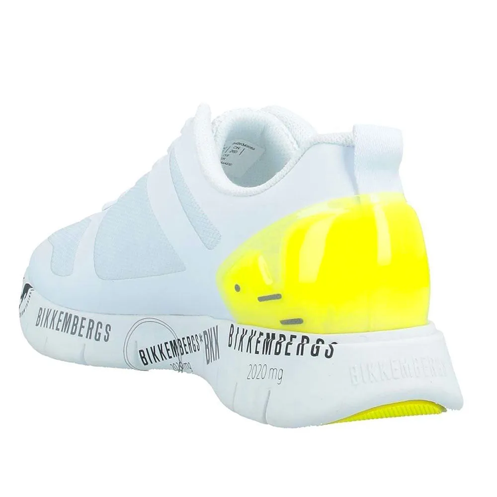 Scarpe Uomo BIKKEMBERGS Sneakers Linea Flavio Colore Bianco