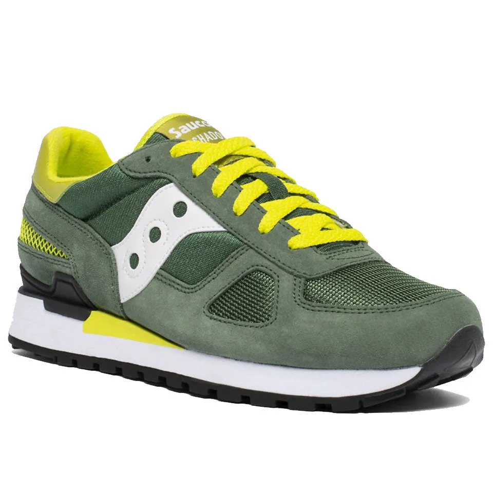 Scarpe Uomo Saucony Sneakers Shadow Original Green - White - Yellow