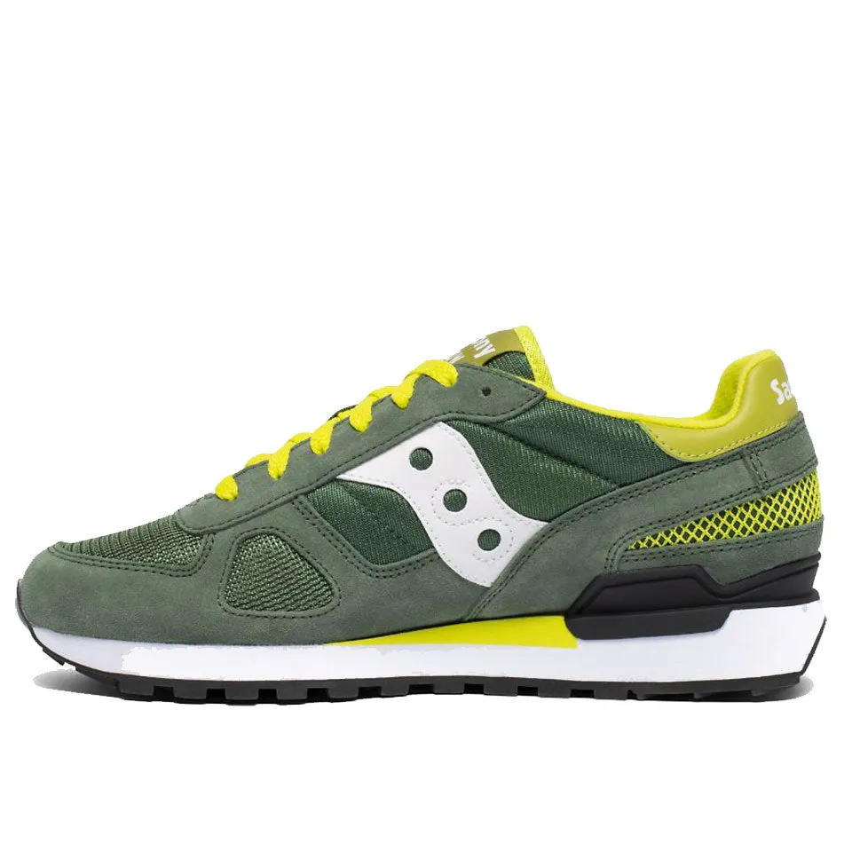 Scarpe Uomo Saucony Sneakers Shadow Original Green - White - Yellow