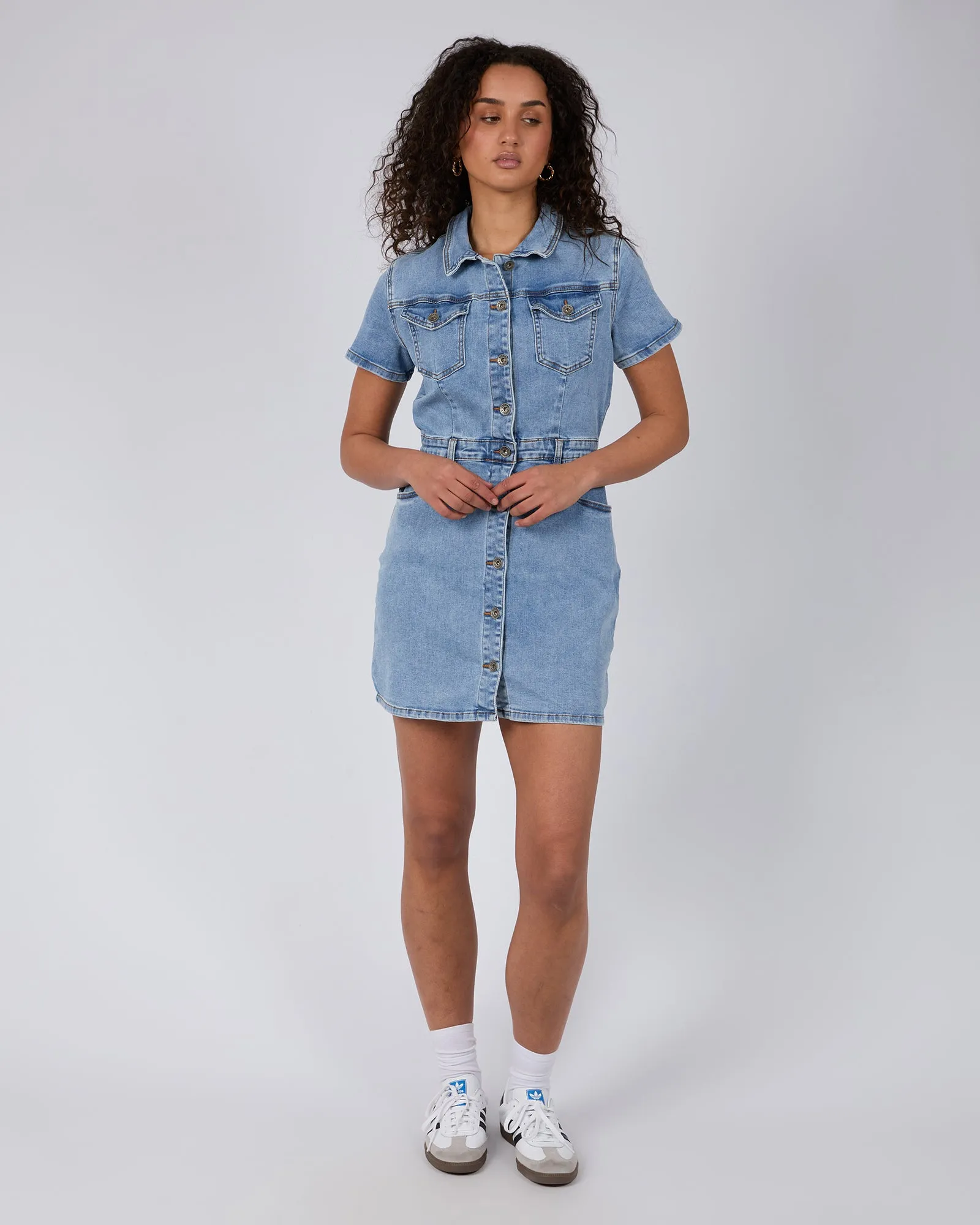 Shay Mini Dress Light Blue