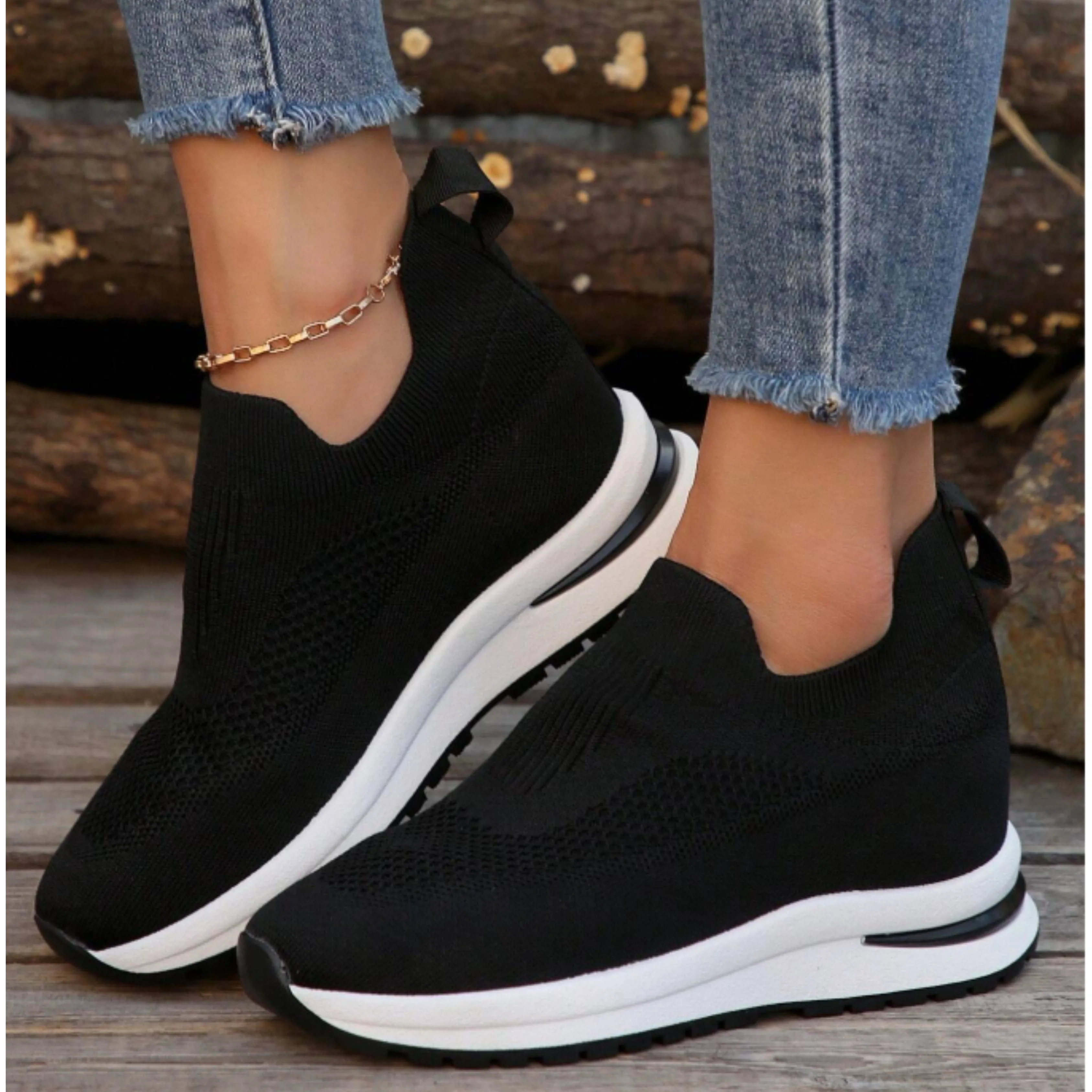 SHEIN -  Casual Sneakers Height Increasing Mesh Design