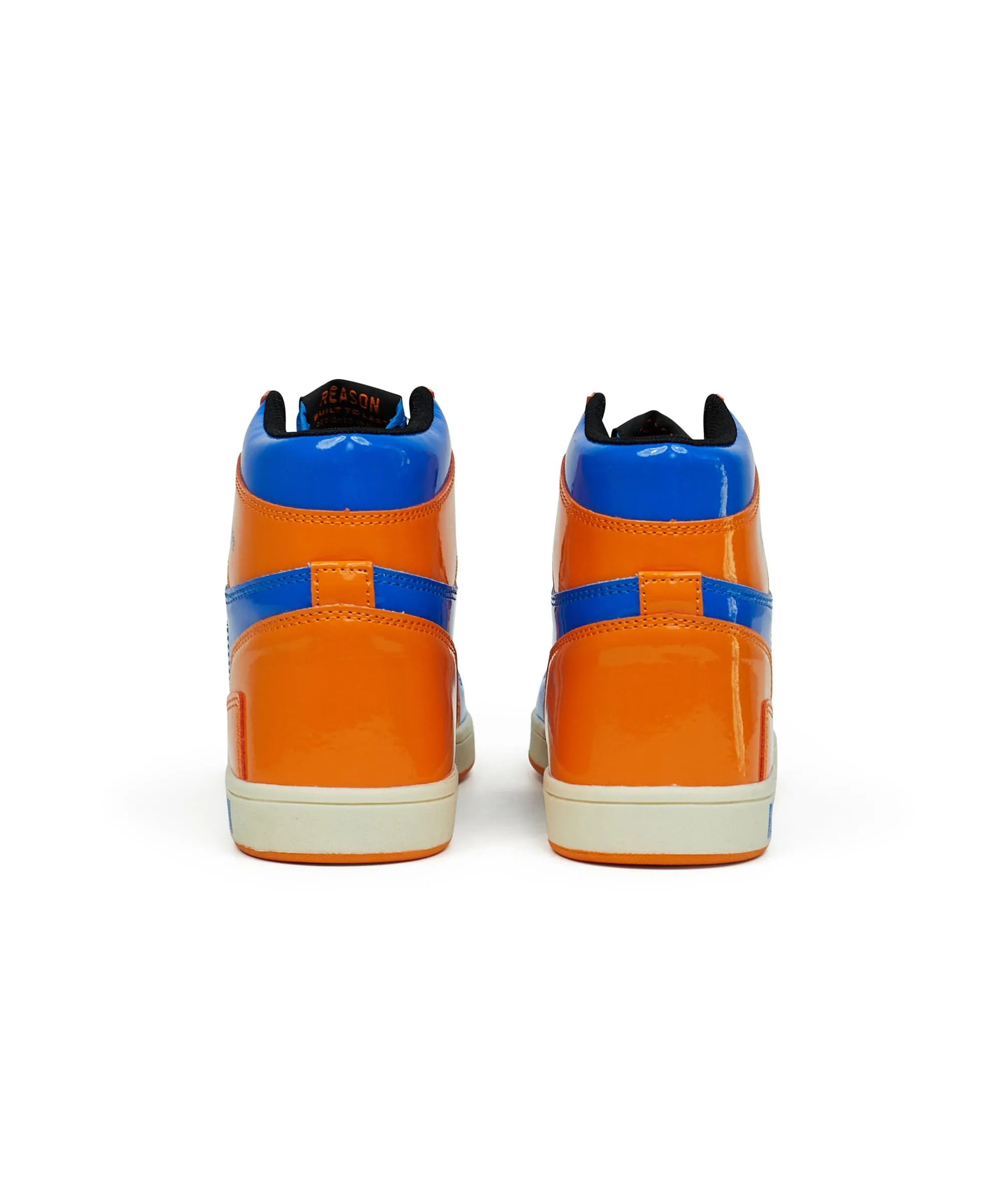 Smiley Sneakers - Blue/Orange