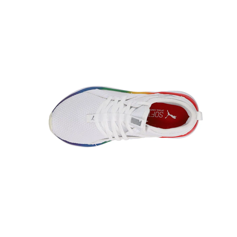 Softride Sophia Rainbow Lace Up Sneakers (Big Kid)