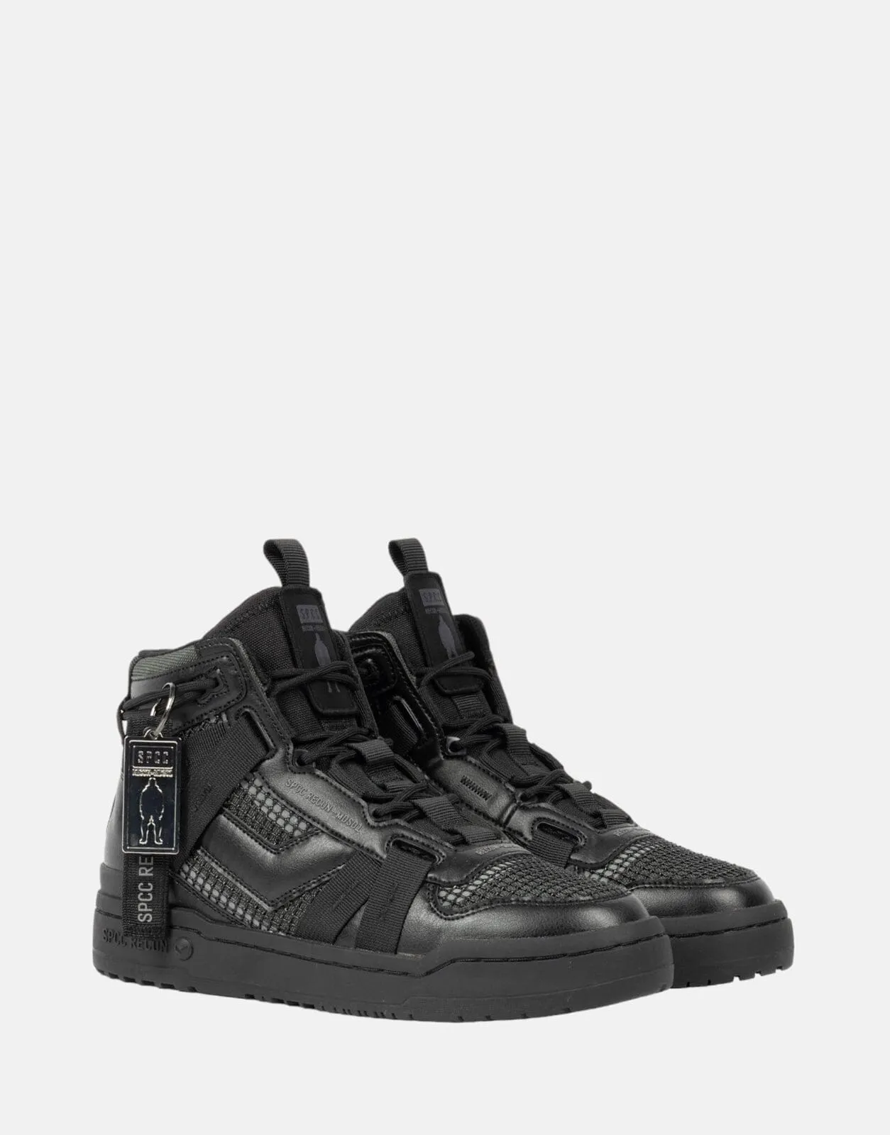 SPCC Recon Nocturne Hi Black Sneakers