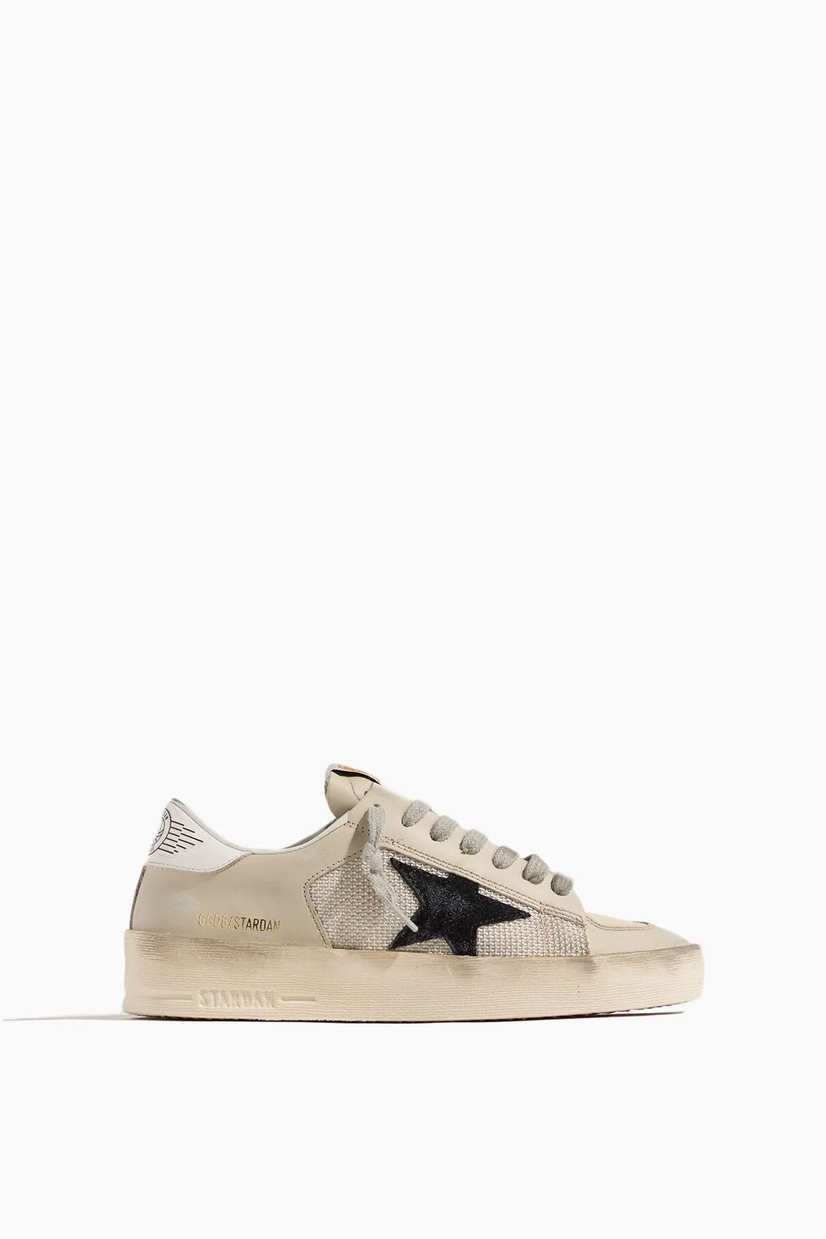 Stardan Sneaker in Sand/Light Silver/Black/White