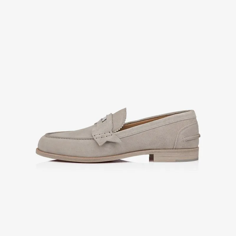 Suede Penny loafers Leather