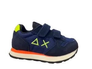 Sun68 sneakers da baby Tom Fluo Z42302B 07 navy blue