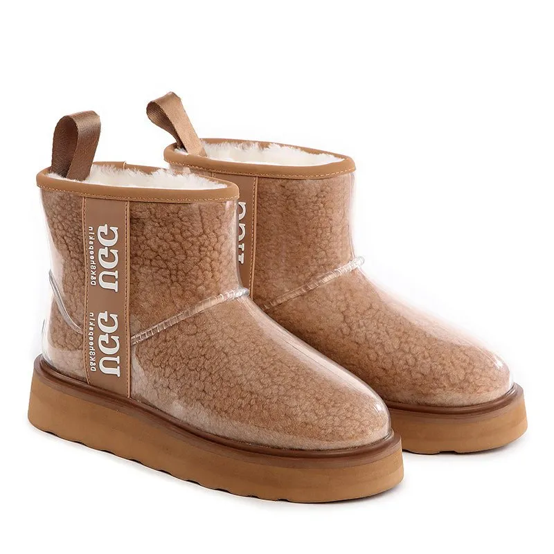 UGG Platinum Coated Rain Boots