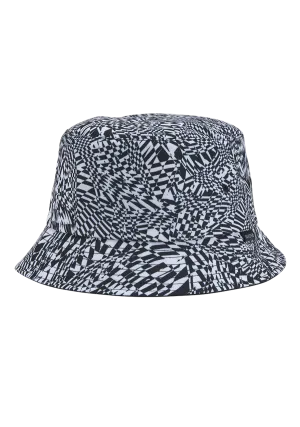 Undercover Bucket Hat - Black Digi Glitch