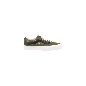 Vans Green Leather Sneakers