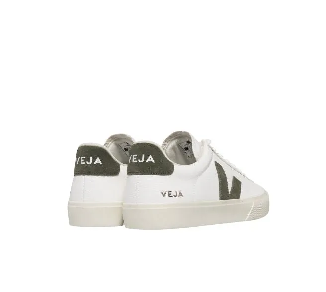 VEJA Campo chromefree leather extra white kaki men