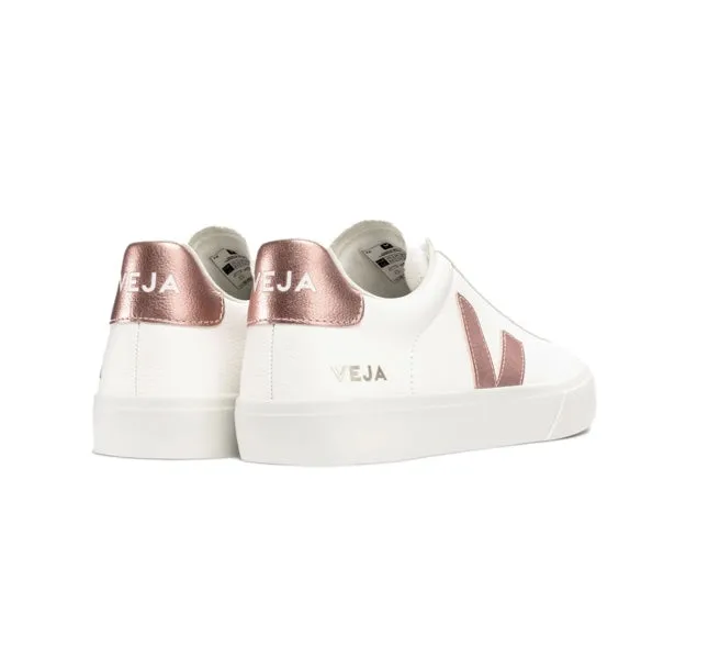 VEJA Campo Chromefree white nacre women