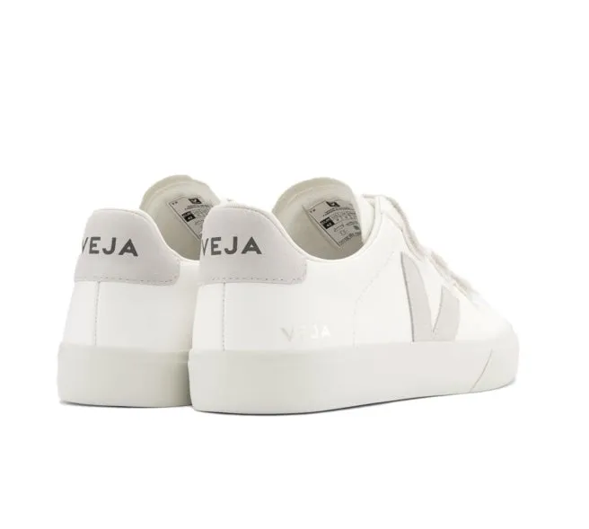 VEJA Recife chromefree leather white natural women