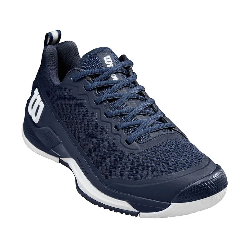 Wilson Men's Rush Pro 4.5 Tennis Shoes Navy White